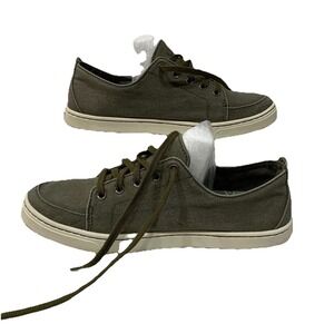 LL Bean Women's Campside 505886 Casual Sneakers Shoes Canvas Green Size 9 Medium